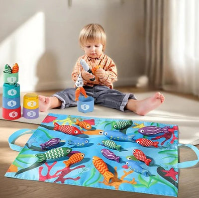 Montessori Fishing Play Set