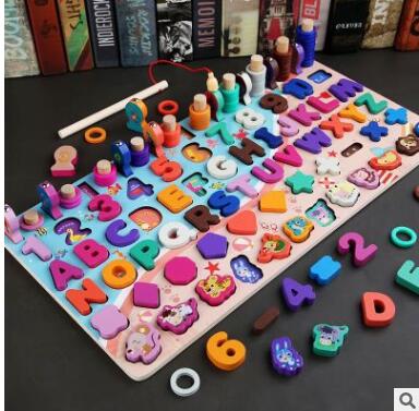 Fidtoy Juguetes Educativos de Madera Montessori para Niños