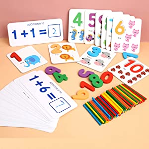 Fidtoy Juguetes Educativos de Madera Montessori para Niños