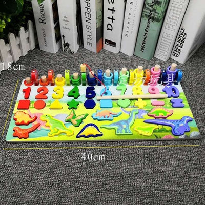 Fidtoy Juguetes Educativos de Madera Montessori para Niños