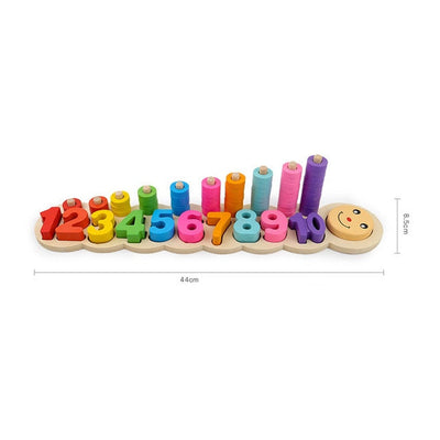 Fidtoy Juguetes Educativos de Madera Montessori para Niños