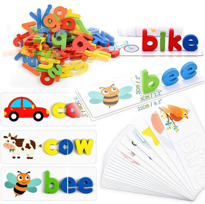 Fidtoy Juguetes Educativos de Madera Montessori para Niños