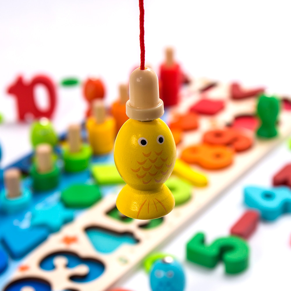 Fidtoy Juguetes Educativos de Madera Montessori para Niños