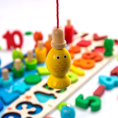 Fidtoy Juguetes Educativos de Madera Montessori para Niños