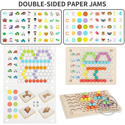 Fidtoy Juguetes Educativos de Madera Montessori para Niños