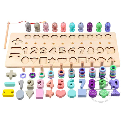 Fidtoy Juguetes Educativos de Madera Montessori para Niños