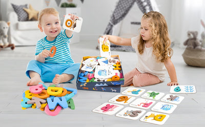 Fidtoy Juguetes Educativos de Madera Montessori para Niños