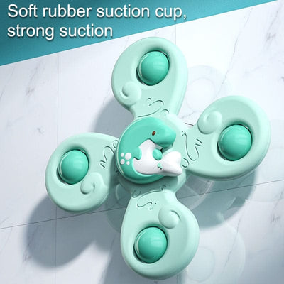 Montessori Spinning Baby Bath Toy