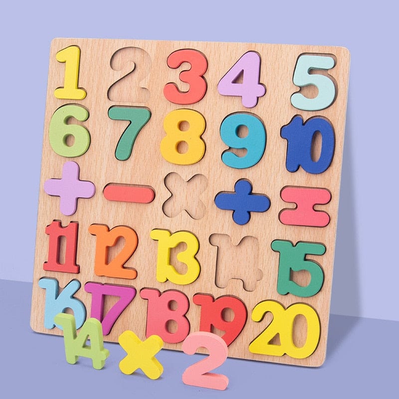 Montessori Wooden Maths Board