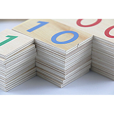 Fidtoy Decimal System Number Cards Montessori Math Toy