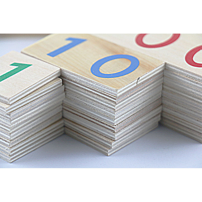 Fidtoy Decimal System Number Cards Montessori Math Toy