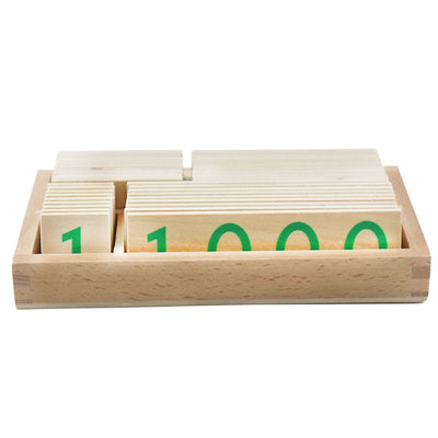 Fidtoy Decimal System Number Cards Montessori Math Toy