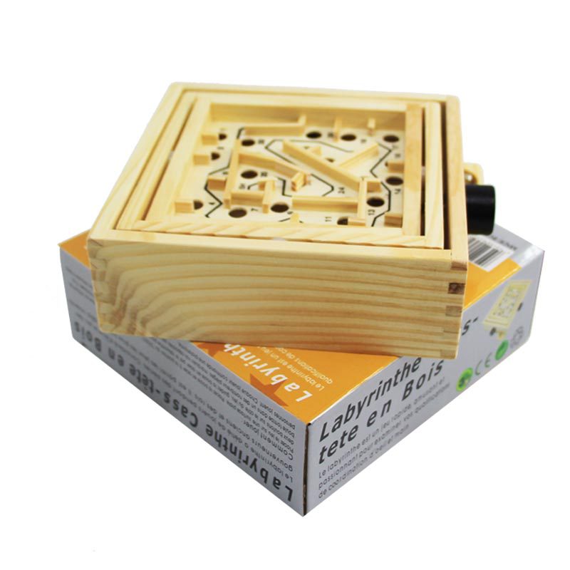 Fidtoy Labyrinthe en Bois Jeu de Société pour Enfants