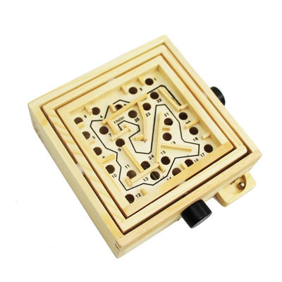 Fidtoy Labyrinthe en Bois Jeu de Société pour Enfants
