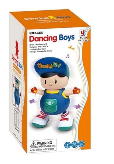Fidtoy Dancing Boy Toy with Music Lights and Moving Action
