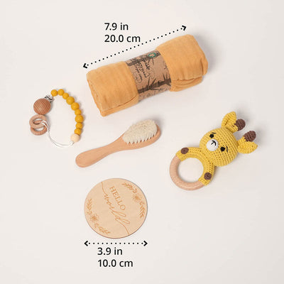 Fidtoy Newborn Baby Gift Box – Welcome Baby Shower Set