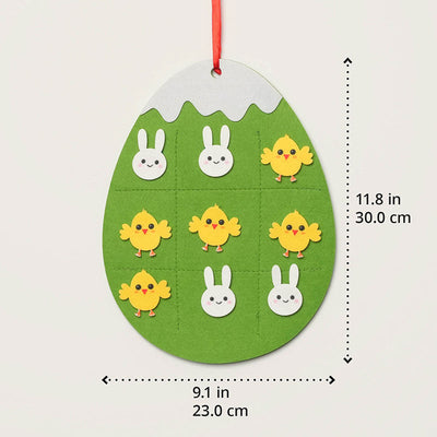 Fidtoy Conejo de Fieltro de Actividad para Pared para Niños de 1+ Decoración de Pascua
