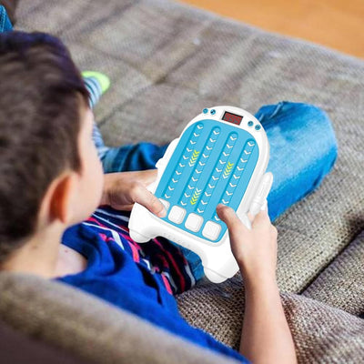 Fidtoy Quick Push Rhythm Finger Pressing Game Machine for Kids Concentration Training Hand Speed Reflex Challenge Toy