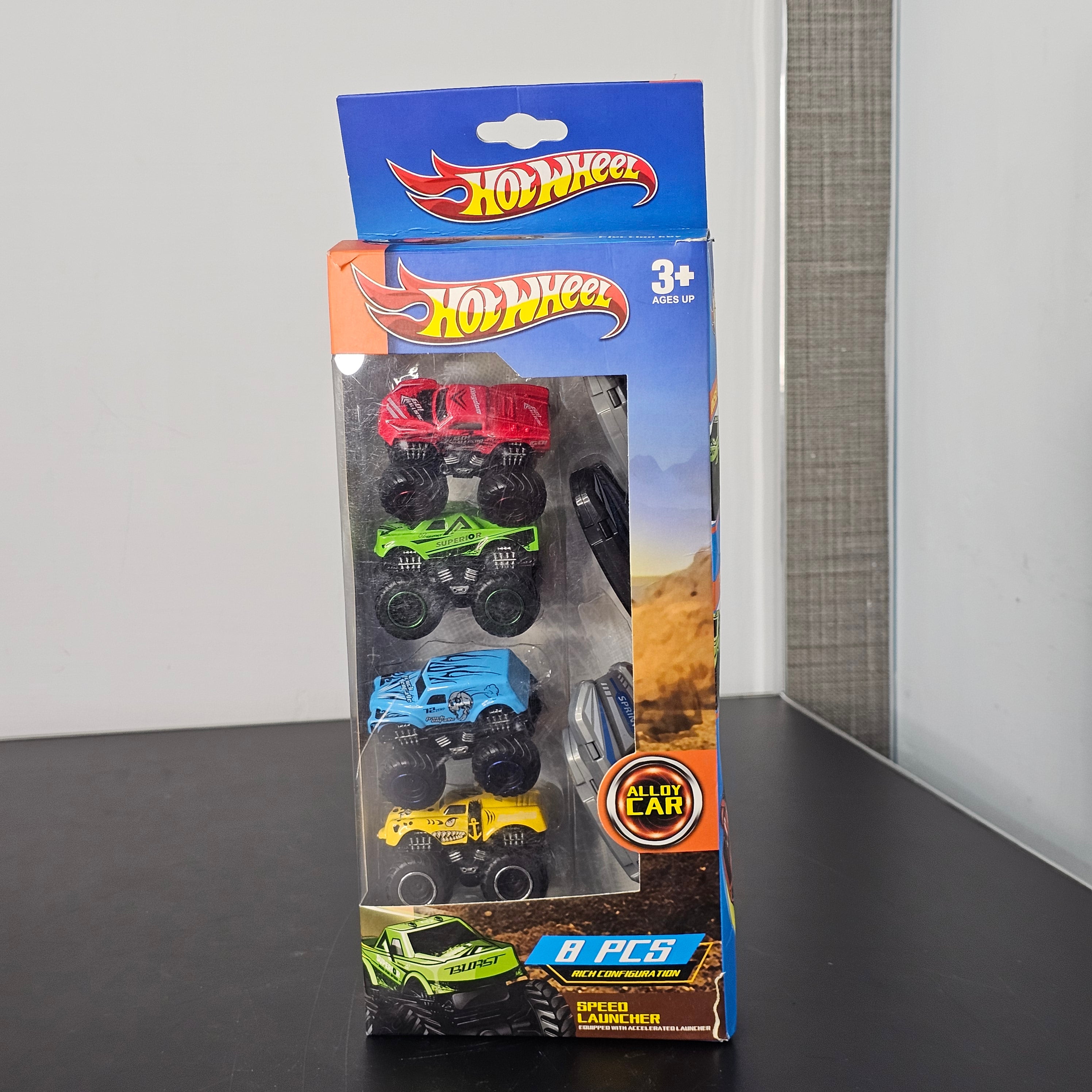 Hot Wheels Monster Trucks Mini Mystère avec Lanceur Clé | Bacha Toys