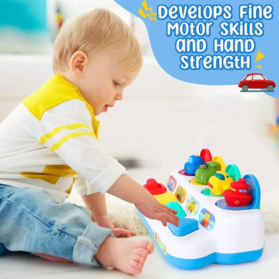 Vehículos pop-up – Juguete de educación temprana para un aprendizaje feliz y un juego imaginativo | Bacha Toys