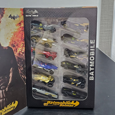 Batman Series Die-Cast Cars – 12 Pcs Set | Superhero Model Car Collection for Kids | Bacha Toys