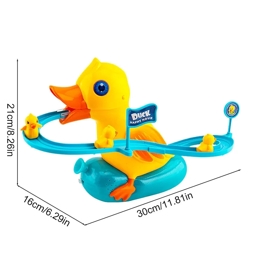Jouet toboggan électrique pour canards – Jeu de piste amusant et éducatif pour enfants | Bacha Toys