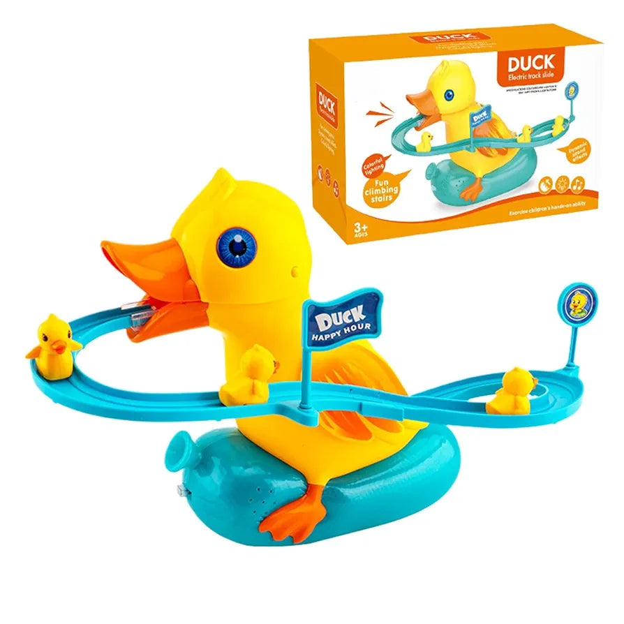 Jouet toboggan électrique pour canards – Jeu de piste amusant et éducatif pour enfants | Bacha Toys