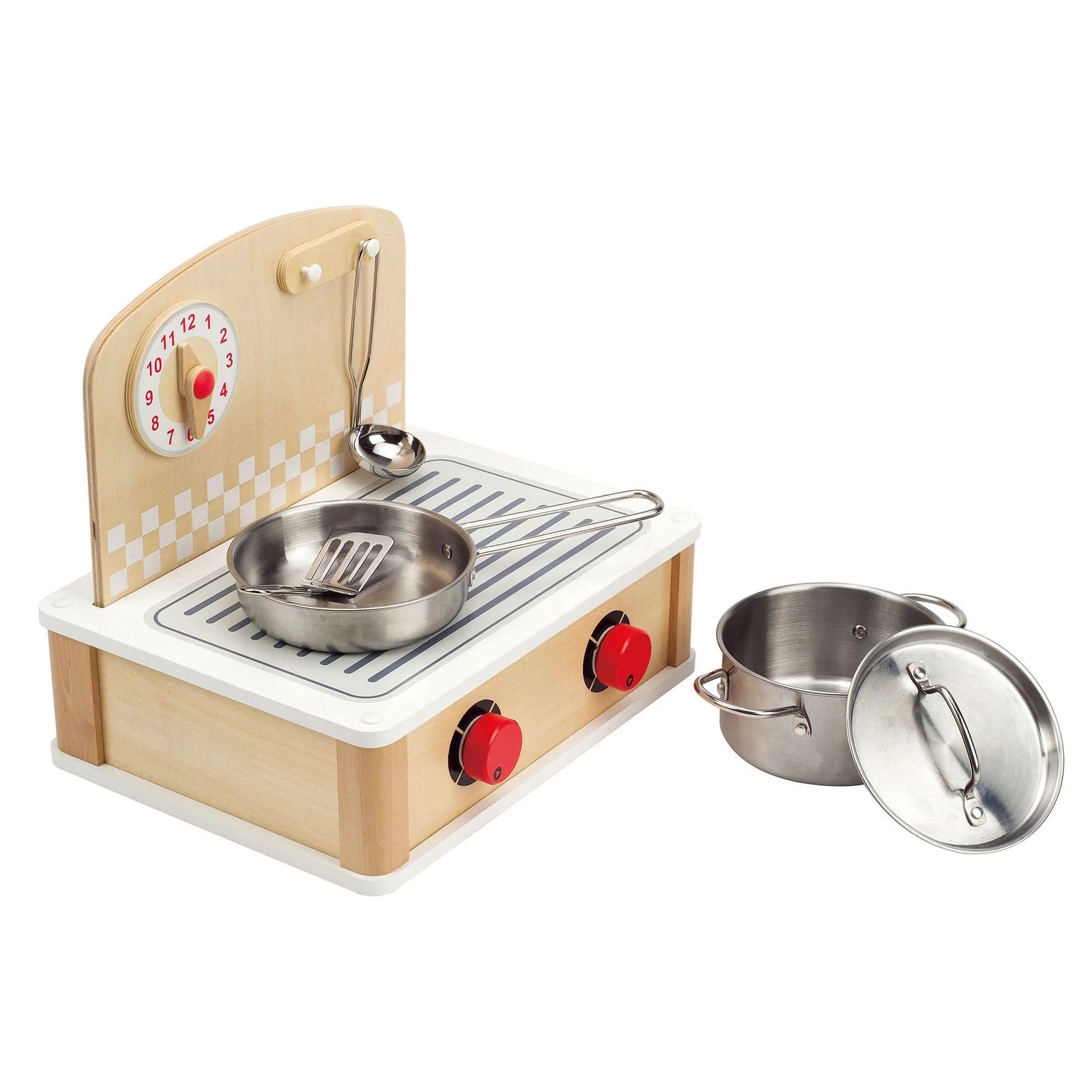 Fidtoy Cuisine Enfant 2-en-1 Cuisinière Gril Jouet de Cuisine