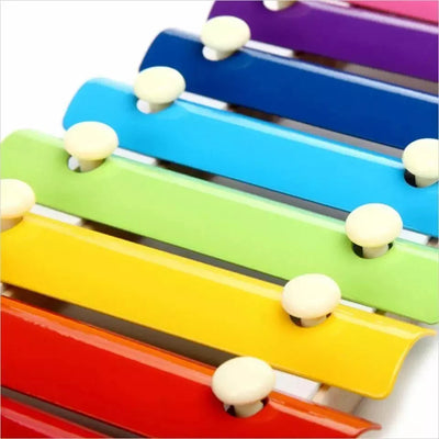 Fidtoy Wooden Xylophone Toy for Kids 3+ Montessori Musical Instrument