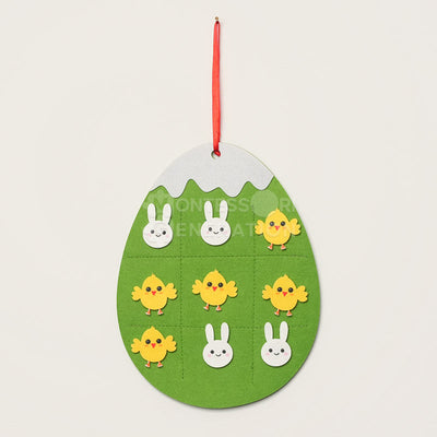 Fidtoy Conejo de Fieltro de Actividad para Pared para Niños de 1+ Decoración de Pascua