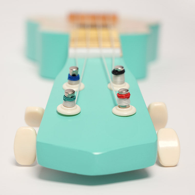 Fidtoy Ukulélé en Bois pour Enfants – Instrument de Musique Jouet pour Débutants dès 3 Ans