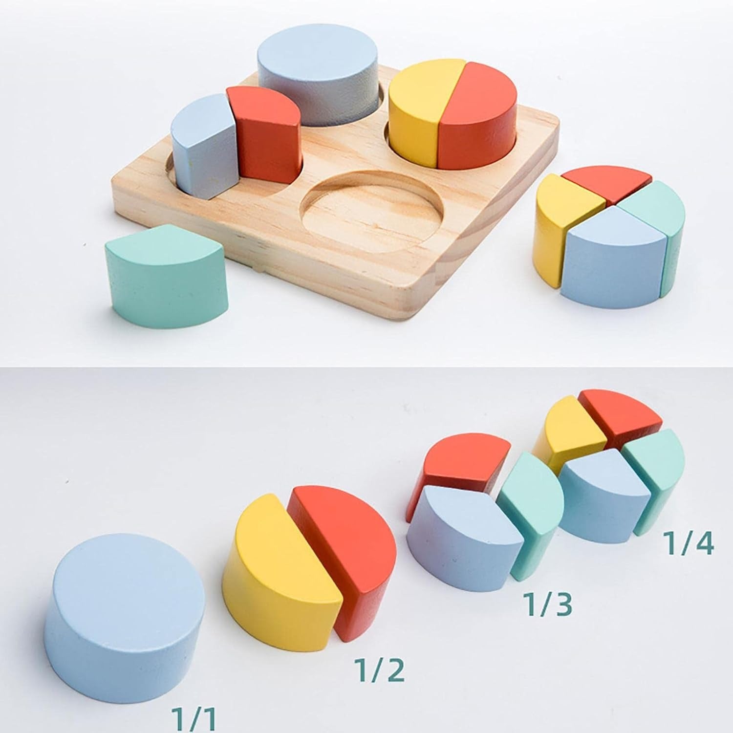 Wooden 4 in 1 Shape Sorter Premium