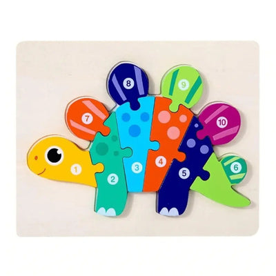Puzzle en bois animaux | Jouets éducatifs d'apprentissage sensoriel pour le développement précoce Puzzles en bois - Choisissez-en 1