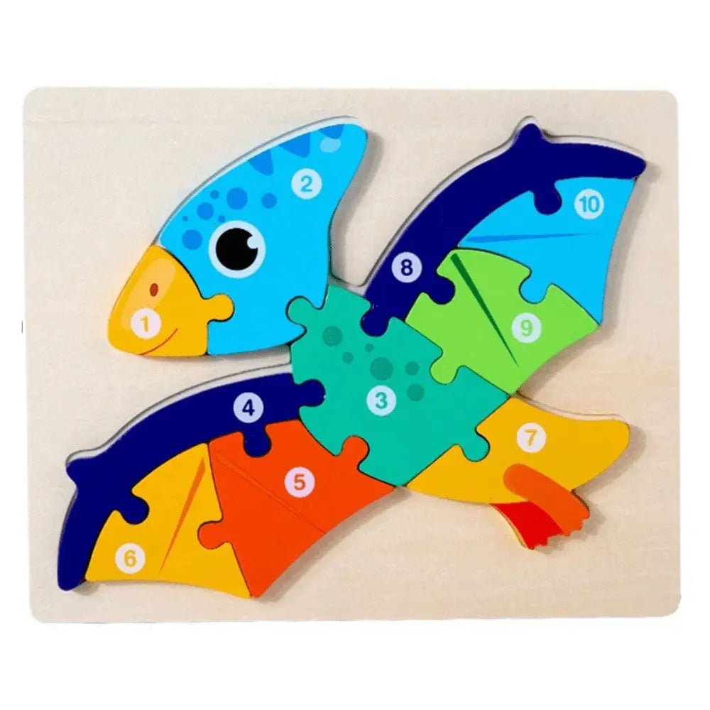 Puzzle en bois animaux | Jouets éducatifs d'apprentissage sensoriel pour le développement précoce Puzzles en bois - Choisissez-en 1