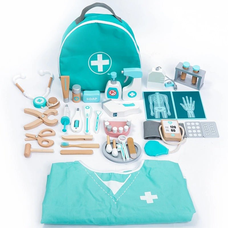 Jeu d'imitation Docteur Deluxe en bois