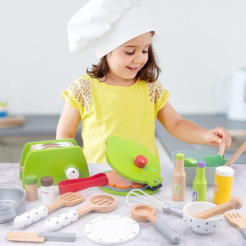 Fidtoy Wooden Kitchen Pretend Play Set