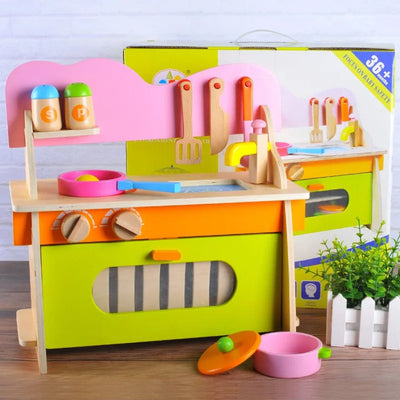 Wooden Kitchenette