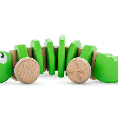 Wooden Pull Crocodile