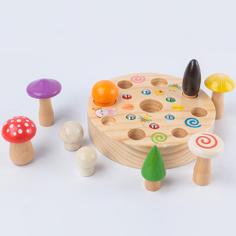 Best Montessori Woodpecker Catch Worms Game - Fine motor skills toys