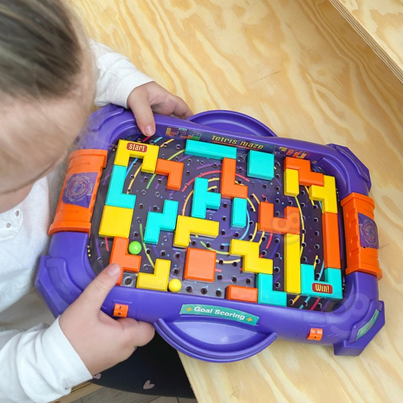 Juego de aletas de laberinto Fidtoy Craze para niños mayores de 4 años
