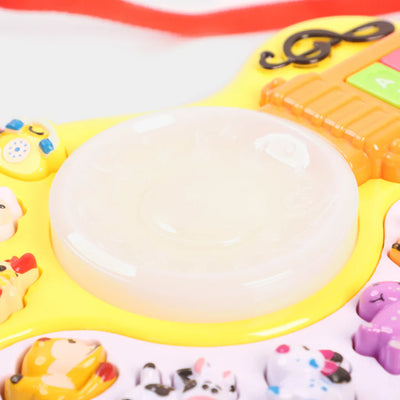Fidtoy Giraffe Musical Guitar Toy with Light and Sound for Kids